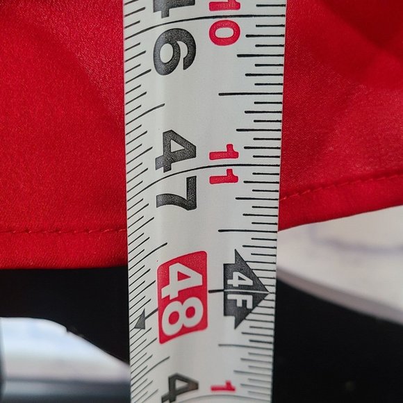 Somedays Lovin Evening Sun Wrap Dress in Red Size XS - Picture 6 of 12